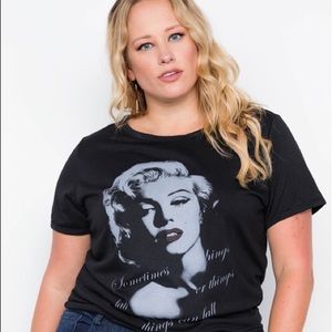 Plus size Marilyn Monroe shirt